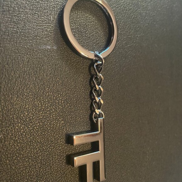 Tom Ford Jewelry - Tom Ford Logo Metal Key Chain / Bag Charm - New